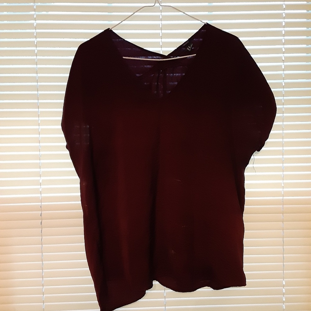 Dark purple top